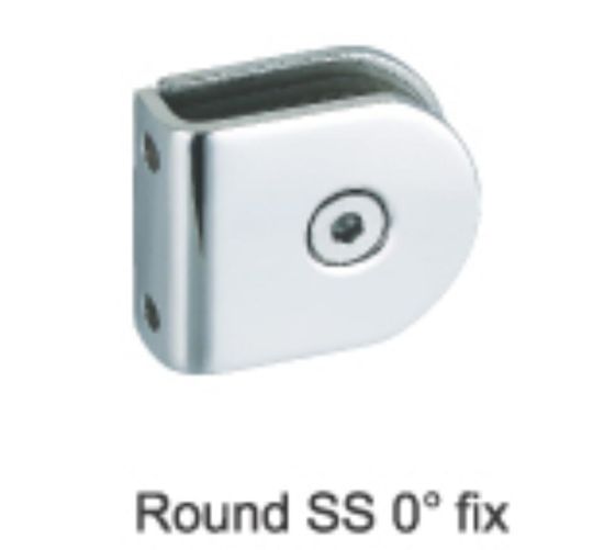 Round Stainless Steel Polished Shower Door Glass Bracket Buy Shower Door Hinge, Glass Bracket
