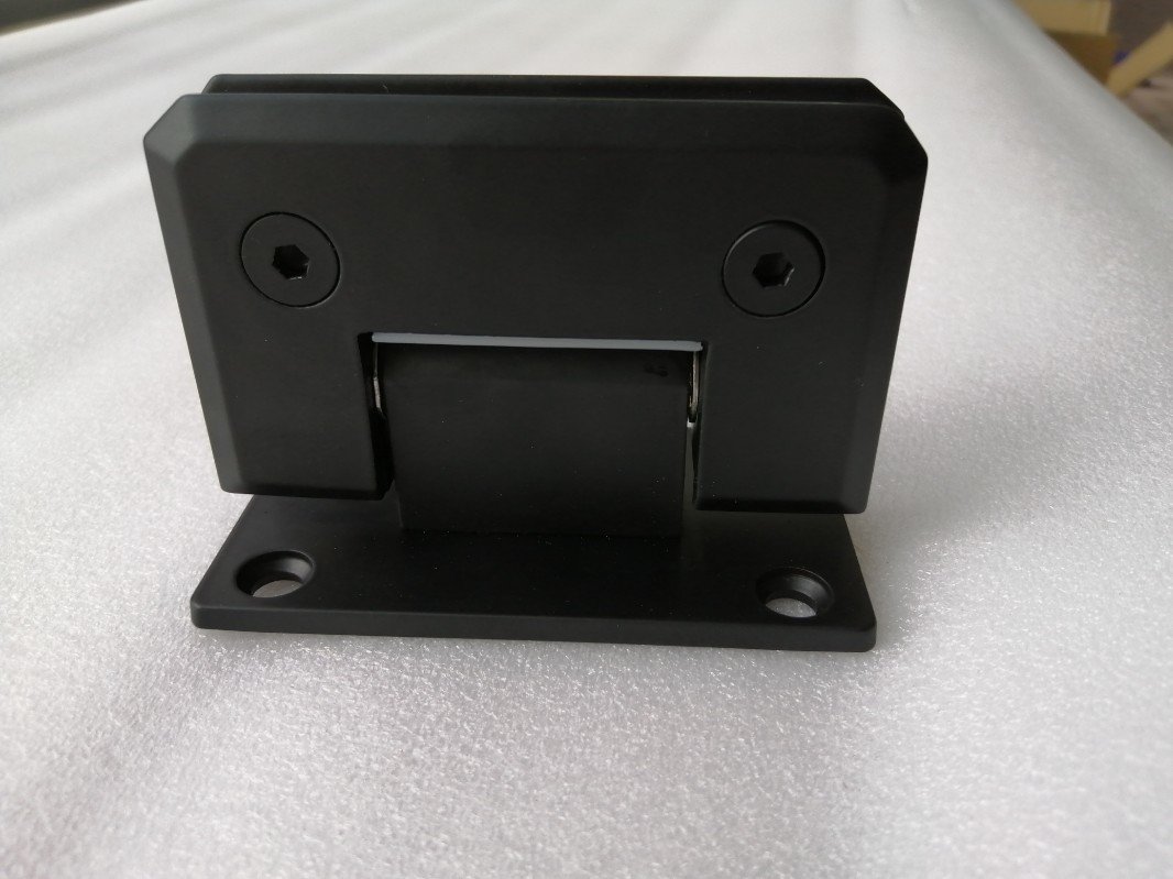 Factory Outlet 304Ss Hydraulic Doors Hinges Matte Black Shower Hinge Frameless Glass Door