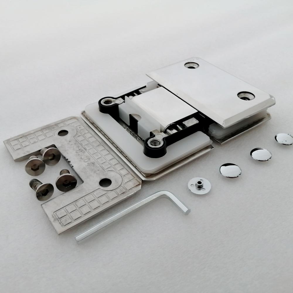 180 degree adjust shower door pss glass to glass pivot hinges