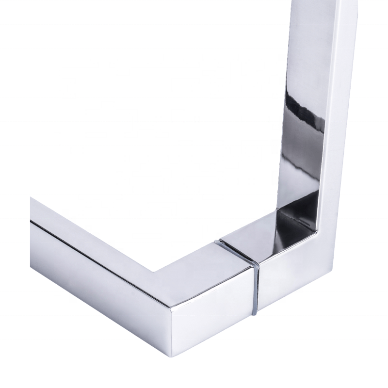 Handles For Doors Bathroom Stainless Steel 304 Shower And Push Square