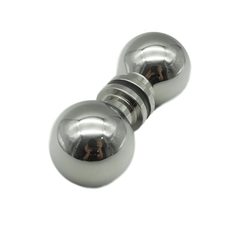 High Quality Plate Shape Stainless Steel Sliding Glass For Shower Room